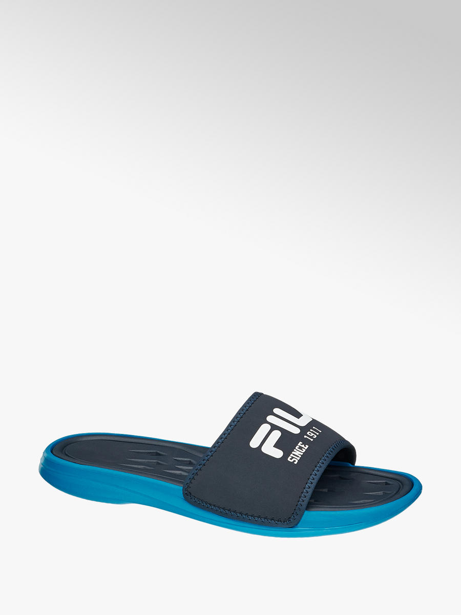 Slides von Fila in blau DEICHMANN Adilette CLOUDFOAM SPLASH von adidas in blau DEICHMANN